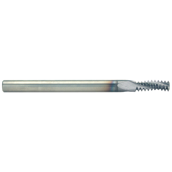 T&O 24-876-024 0.2850 4F Solid Carbide Thread Mill TiAlN