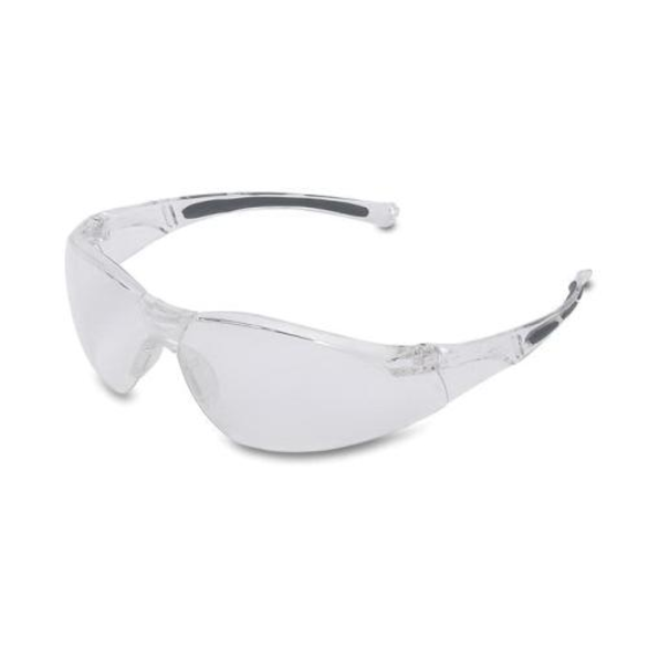Uvex® by Honeywell A805 A800 General Purpose Safety Eyewear, Fog-Ban® Anti-Fog Clear Lens, Wraparound Clear Polycarbonate Frame, Polycarbonate Lens, Specifications Met: ANSI Z87.1-2010