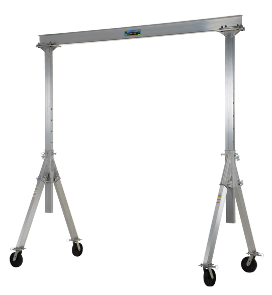 ADJUST ALUMINUM GANTRY CRANE 2K 8 X 10