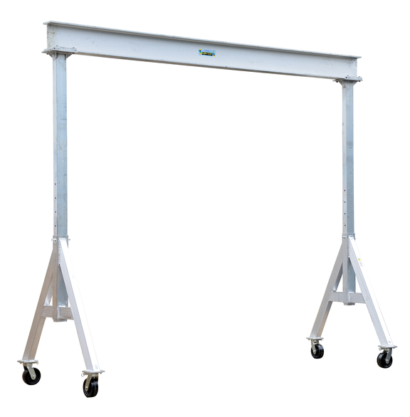 ADJUST ALUMINUM GANTRY CRANE 6K 10 X 8