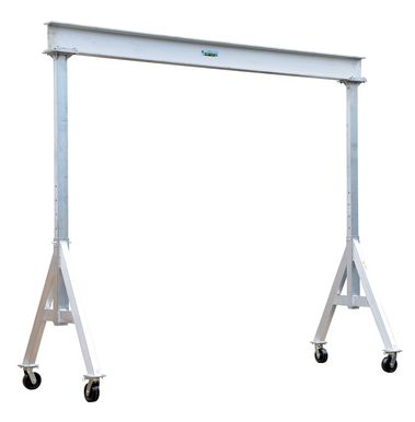 ADJUST ALUMINUM GANTRY CRANE 6K 8 X 12
