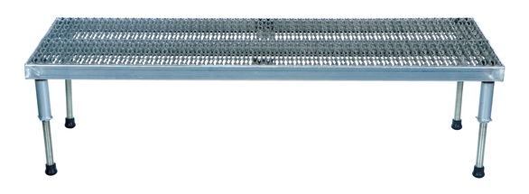 AHW-H-2472-A ALUM STAND 10-16INHX24INWX7