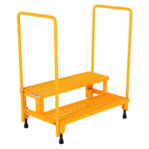 ADJUST STEP STAND WITH RAIL 2-STEP 36X23