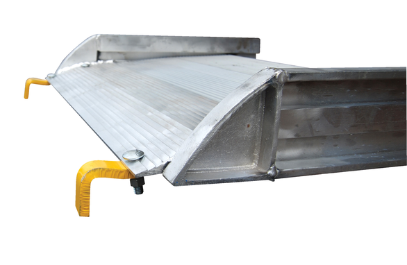 ALUM WALK RAMP HOOK STYLE 120 X 38 IN