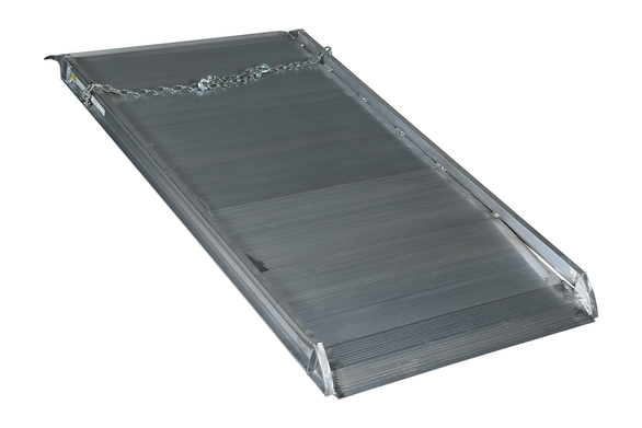 ALUM WALK RAMP OVERLAP STYLE 72 X 38 IN