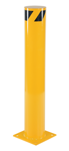 STEEL PIPE SAFETY BOLLARD 42 X 6-1/2 IN