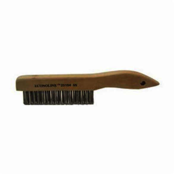 Vortec Pro 25104 Scratch Brush, 5 in Brush, 10 in L x 1 in W Block, 10 in OAL, 1 in Stainless Steel Trim