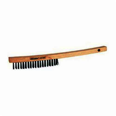Vortec Pro 25150 Hand Wire Scratch Brush, 6 in Brush, 13-1/2 in L x 1 in W Block, 1 in Steel Trim