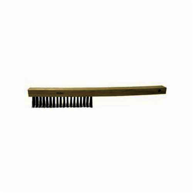 Vortec Pro 25201 Scratch Brush, 6 in Brush, 14 in L x 1-1/8 in W Block, 1 in Steel Trim