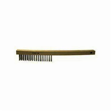 Vortec Pro 25202 Scratch Brush, 6 in Brush, 14 in L x 1-1/8 in W Block, 1 in Stainless Steel Trim