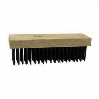 Vortec Pro 25212 Block Scratch Brush, 7 in Brush, 7-1/4 in L x 2-1/4 in W Block, 7-1/4 in OAL, 1-5/8 in Steel Trim