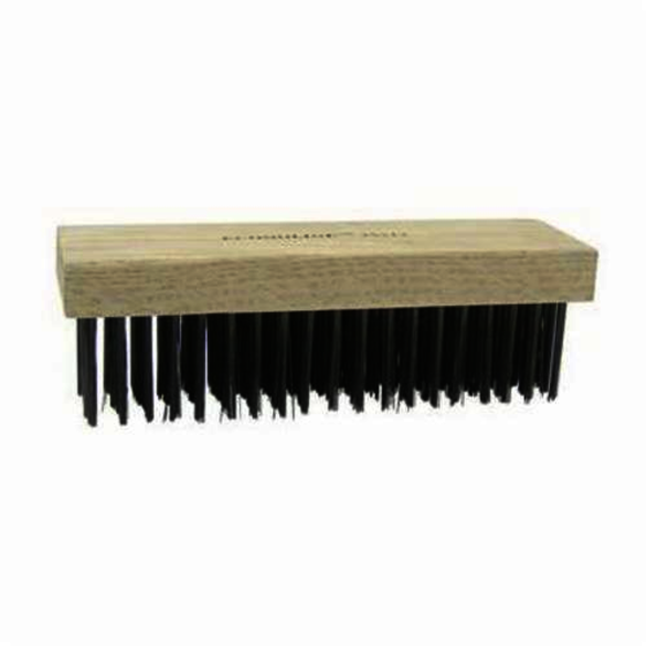 Vortec Pro 25212 Block Scratch Brush, 7 in Brush, 7-1/4 in L x 2-1/4 in W Block, 7-1/4 in OAL, 1-5/8 in Steel Trim