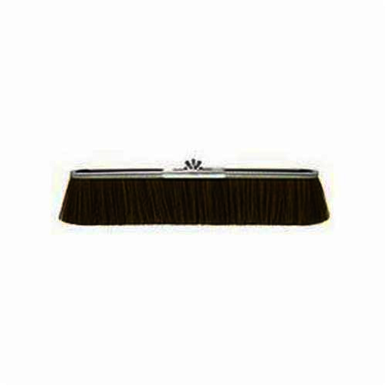 Vortec Pro 25295 Coarse Economy Strip Broom, 3 in Trim, Brown Polypropylene Bristle