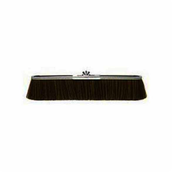 Vortec Pro 25295 Coarse Economy Strip Broom, 3 in Trim, Brown Polypropylene Bristle
