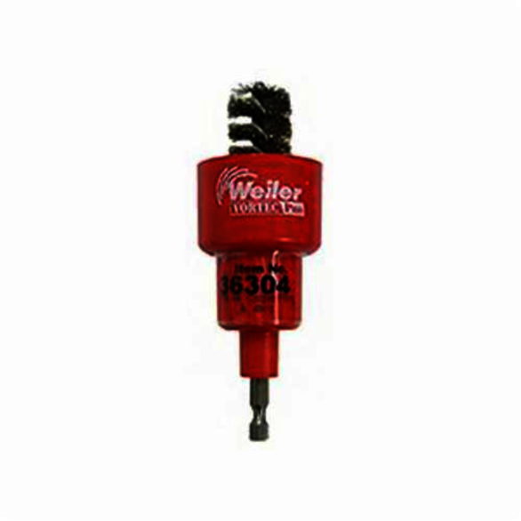 Vortec Pro 36304 Professional Grade Value Line Maintenance Tube Brush, 7/8 in Dia, 5-1/4 in OAL, Stainless Steel Fill