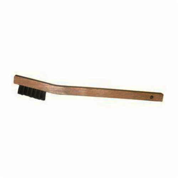 Vortec Pro 44805 Small Handle Scratch Brush, 7-1/2 in L x 1/2 in W Block, 1/2 in Stainless Steel Trim