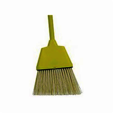 Vortec Pro 75160 Small Angle Broom, Flagged Plastic Bristle, 8 in Plastic Sweep Face, 3-3/4 to 5 in L Trim, Wood Handle, 54 in OAL