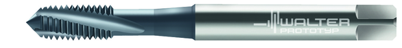 PROTYP 5076469 M8 Thread, 1.378 in Useable L, 0.049 in Pitch, Spiral Flute Taps