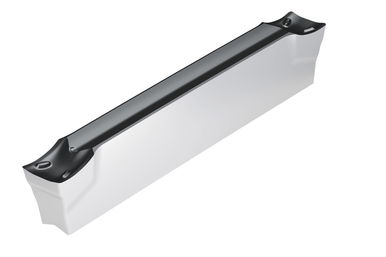 WALTER 6168053 0.059 in Insert W, 0.006 in Corner Radius, 10 deg Lead, Grooving Inserts