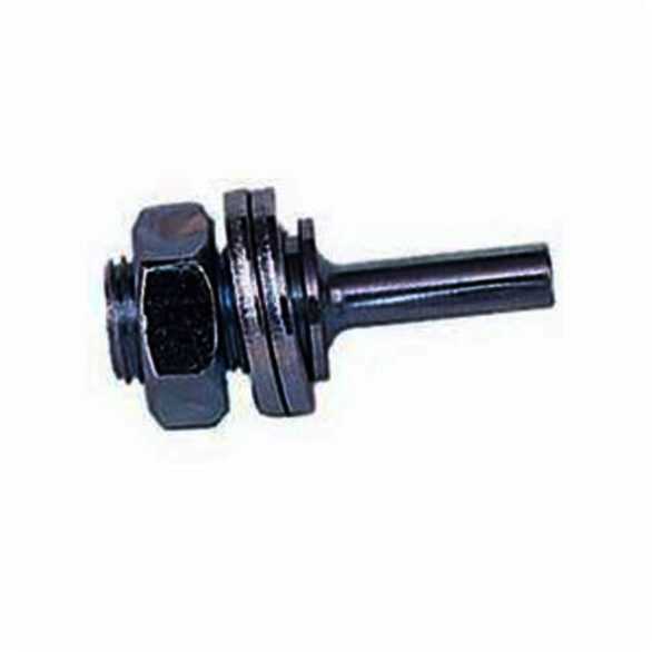 Weiler 07721 Drive Arbor, 1/2 in, 1/4 in Dia Shank, 3/4 in L Shank, For Use With 3 in Dia Brush