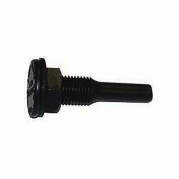 Weiler 07727 Threaded Shaft Drive Arbor, 3/8 in, 3/4 in L Shank, For Use With 3 in Dia Brush