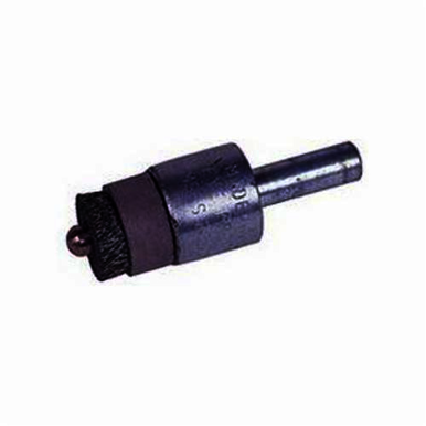 Weiler 10057 Pilot Bonding End Brush, 1/2 in, Crimped, 0.005 in, Stainless Steel Fill, 3/8 in L Trim