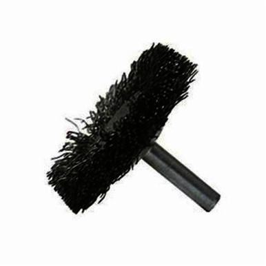 Weiler 17907 Concave Wheel Brush, 2 in Dia Brush, 0.014 in Dia Crimped Filament/Wire