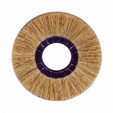 Weiler 20180 Wheel Brush, 6 in Dia Brush, 5/8 in W Face, Crimped Filament/Wire, 2 in Arbor Hole