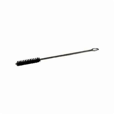 Weiler 21090 Industrial Grade Performance Line Maintenance Tube Brush, 3/16 in Dia x 1-1/2 in L, 7 in OAL, 0.003 in Dia Filament/Wire, Steel Fill