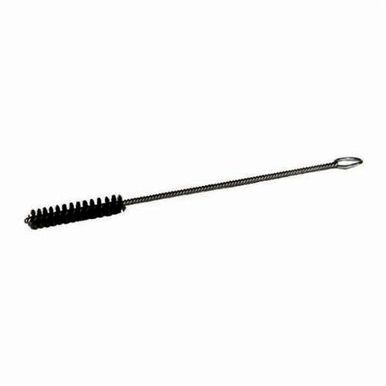 Weiler 21092 Industrial Grade Performance Line Maintenance Tube Brush, 1/4 in Dia x 1-1/2 in L, 7 in OAL, 0.003 in Dia Filament/Wire, Steel Fill