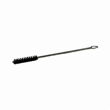 Weiler 21096 Industrial Grade Performance Line Maintenance Tube Brush, 1/2 in Dia x 2 in L, 8 in OAL, 0.004 in Dia Filament/Wire, Steel Fill
