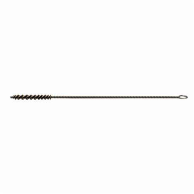 Weiler 21099 Industrial Grade Performance Line Maintenance Tube Brush, 3/16 in Dia x 1-1/2 in L, 7 in OAL, 0.005 in Dia Filament/Wire, Stainless Steel Fill