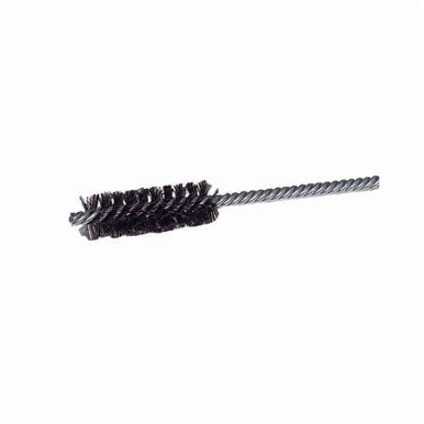 Weiler 21111 Power Tube Brush, 3/4 in Dia x 2-1/2 in L, 5-1/2 in OAL, 0.0104 in Dia Filament/Wire, Steel Fill