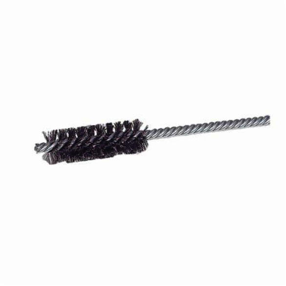 Weiler 21113 Power Tube Brush, 7/8 in Dia x 2-1/2 in L, 5-1/2 in OAL, 0.0104 in Dia Filament/Wire, Steel Fill