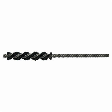 Nylox 21132 Power Tube Brush, 5/8 in Dia x 2 in L, 5 in OAL, 0.022 in Dia Filament/Wire, Nylon/Silicon Carbide Fill