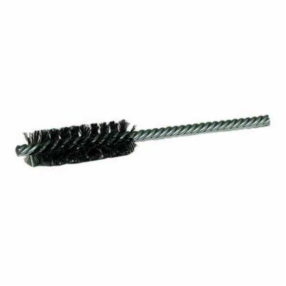 Weiler 21247 Power Tube Brush, 3/4 in Dia x 2-1/2 in L, 5-1/2 in OAL, 0.008 in Dia Filament/Wire, Steel Fill