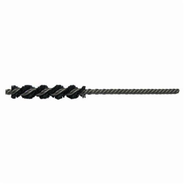 Nylox 21326 Power Tube Brush, 5/8 in Dia x 2 in L, 5 in OAL, 0.04 in Dia Filament/Wire, Nylon/Silicon Carbide Fill