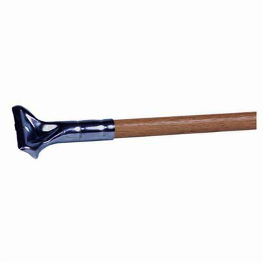 Weiler 25297 Bolt-On Tip Broom Handle, 15/16 in Dia x 60 in L, Hardwood