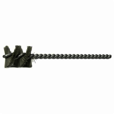Nylox 26915 Micro Abrasive Indexable Turning Tool Holder With Steel Shank, Coolant Hole, 0.89 in Dia x 1 in L, 5 in OAL