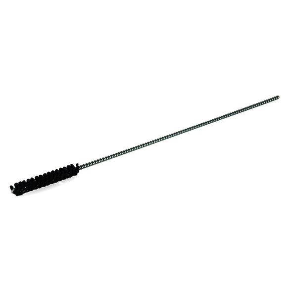 Weiler CrossFlex 34122 Flexible Cylinder Small Diameter Standard Duty Honing Brush, 6 mm Dia Bore, 1.575 in L Abrasive, 7-7/8 in OAL, 320 Grit, Extra Fine Grade