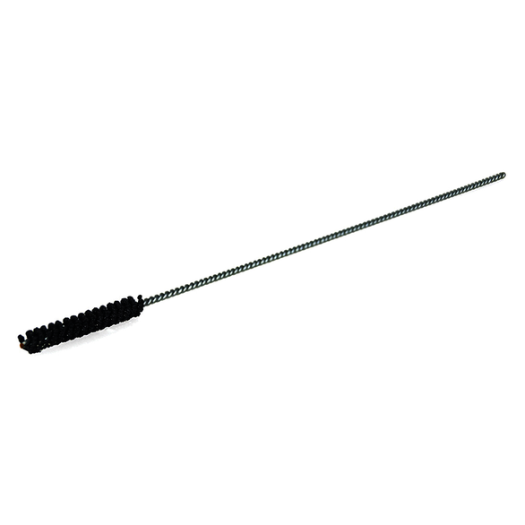 Weiler CrossFlex 34143 Flexible Cylinder Small Diameter Standard Duty Honing Brush, 3/8 in Dia Bore, 1.969 in L Abrasive, 7-7/8 in OAL, 240 Grit, Fine Grade