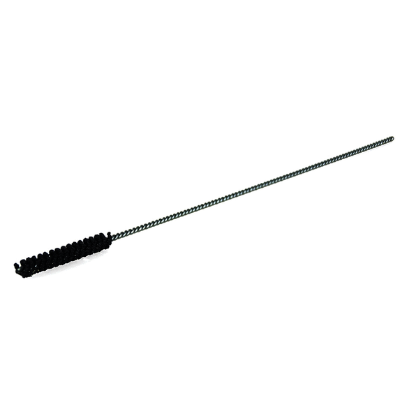 Weiler CrossFlex 34154 Flexible Cylinder Small Diameter Standard Duty Honing Brush, 12 mm Dia Bore, 1.969 in L Abrasive, 7-7/8 in OAL, 180 Grit, Medium Grade