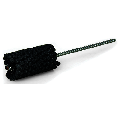 Weiler CrossFlex 34208 Flexible Cylinder Medium Diameter Standard Duty Honing Brush, 1-1/2 in Dia Bore, 3 in L Abrasive, 7-7/8 in OAL, 240 Grit, Fine Grade