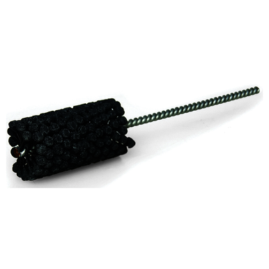 Weiler CrossFlex 34216 Flexible Cylinder Medium Diameter Standard Duty Honing Brush, 1-3/4 in Dia Bore, 3 in L Abrasive, 7-7/8 in OAL, 240 Grit, Fine Grade