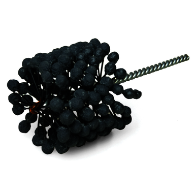 Weiler CrossFlex 34260 Flexible Cylinder Heavy Duty Medium Diameter Honing Brush, 3 in Dia Bore, 5-1/2 in L Abrasive, 13-1/2 in OAL, 240 Grit, Fine Grade