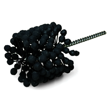 Weiler CrossFlex 34263 Flexible Cylinder Heavy Duty Medium Diameter Honing Brush, 3-1/4 in Dia Bore, 5-1/2 in L Abrasive, 13-1/2 in OAL, 180 Grit, Medium Grade