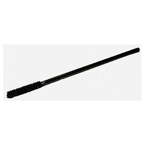 Weiler CrossFlex 34301 Small Diameter Standard Duty Honing Brush With Collet, 3/16 in Dia Bore, 3/4 in L Abrasive, 6 in OAL, 240 Grit, Very Fine Grade
