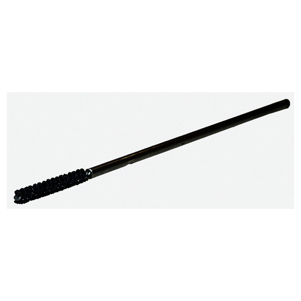 Weiler CrossFlex 34316 Small Diameter Standard Duty Honing Brush With Collet, 1/4 in Dia Bore, 1-1/2 in L Abrasive, 7-7/8 in OAL, 180 Grit, Fine Grade