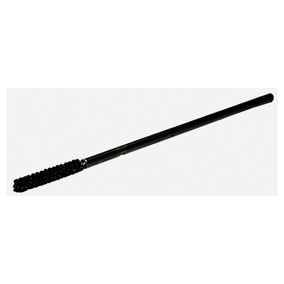 Weiler CrossFlex 34317 Small Diameter Standard Duty Honing Brush With Collet, 1/4 in Dia Bore, 1-1/2 in L Abrasive, 7-7/8 in OAL, 240 Grit, Very Fine Grade