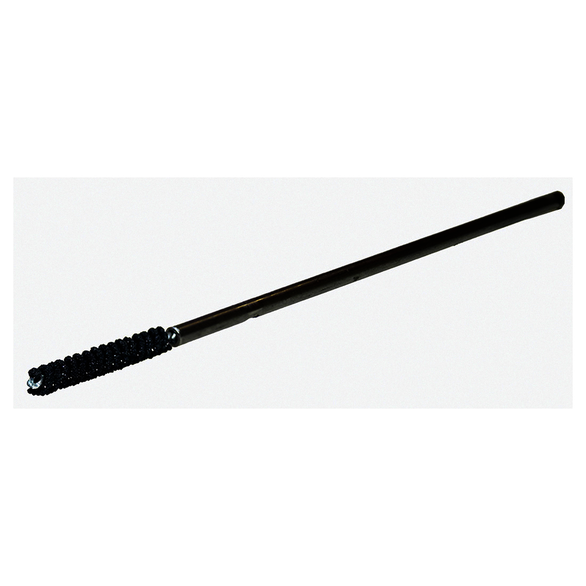 Weiler CrossFlex 34334 Small Diameter Standard Duty Honing Brush With Collet, 3/8 in Dia Bore, 2 in L Abrasive, 7-7/8 in OAL, 320 Grit, Very Fine Grade